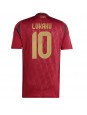 Belgien Romelu Lukaku #10 Heimtrikot EM 2024 Kurzarm